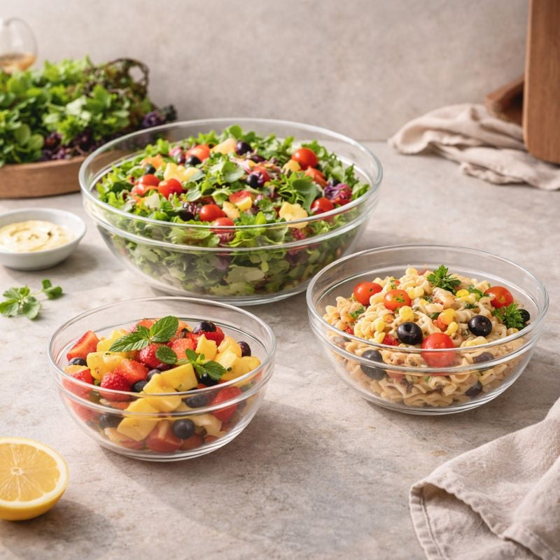 Acrylic Salad Bowl