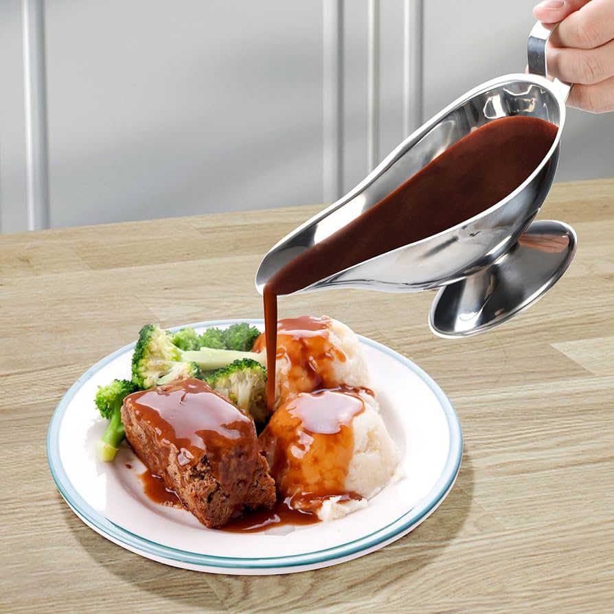 Stainless Steel Gravy Boat