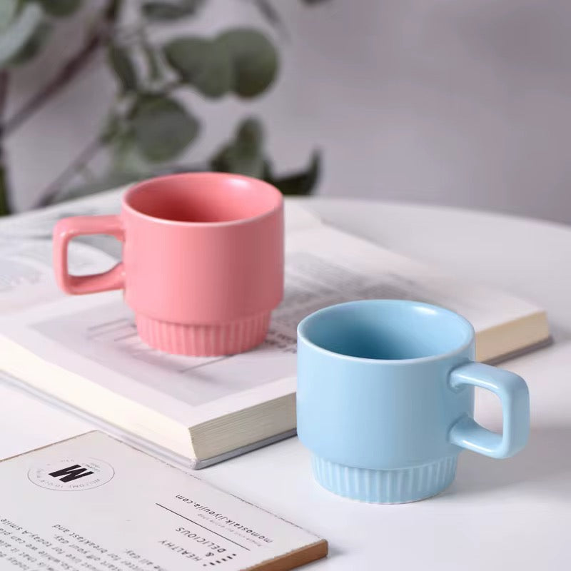 Short Porcelain Mug