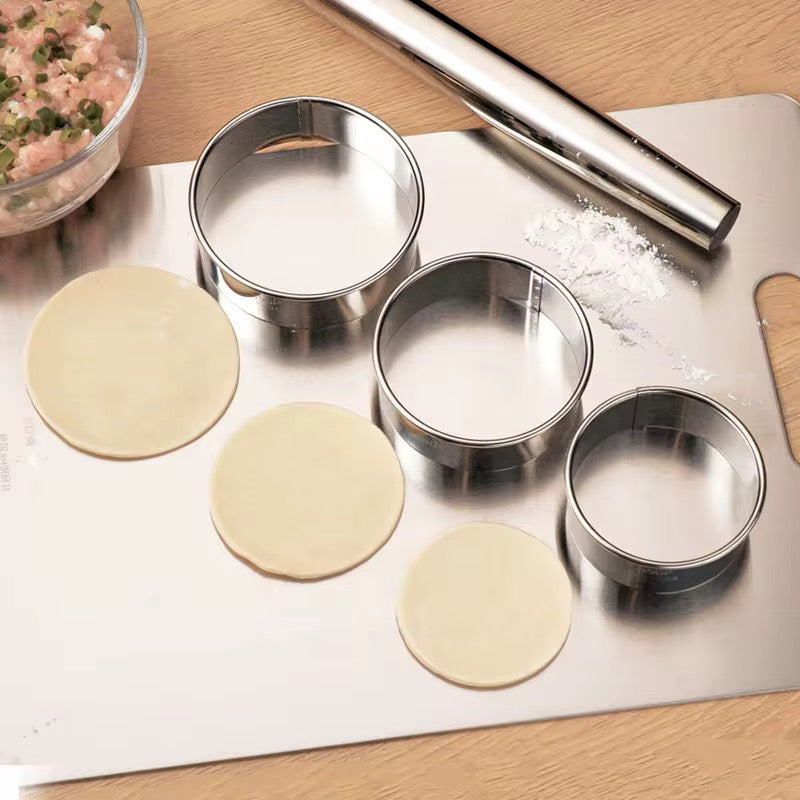 Round Cookie Cutter 3Pc Set