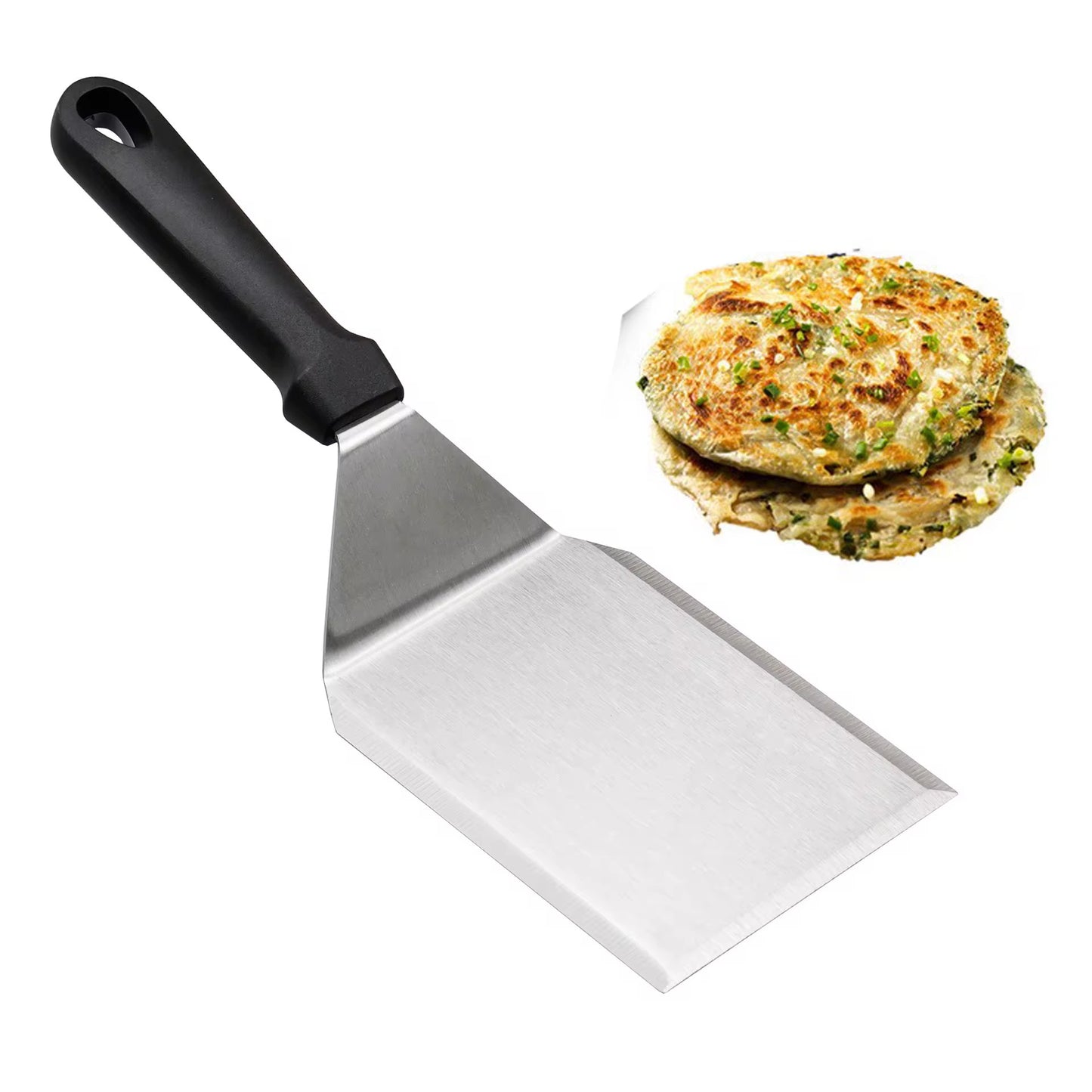 Stainless Steel Short Grill Turner