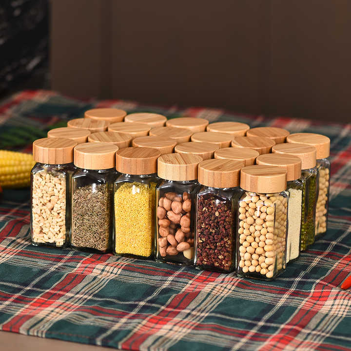 Glass Spice Jar