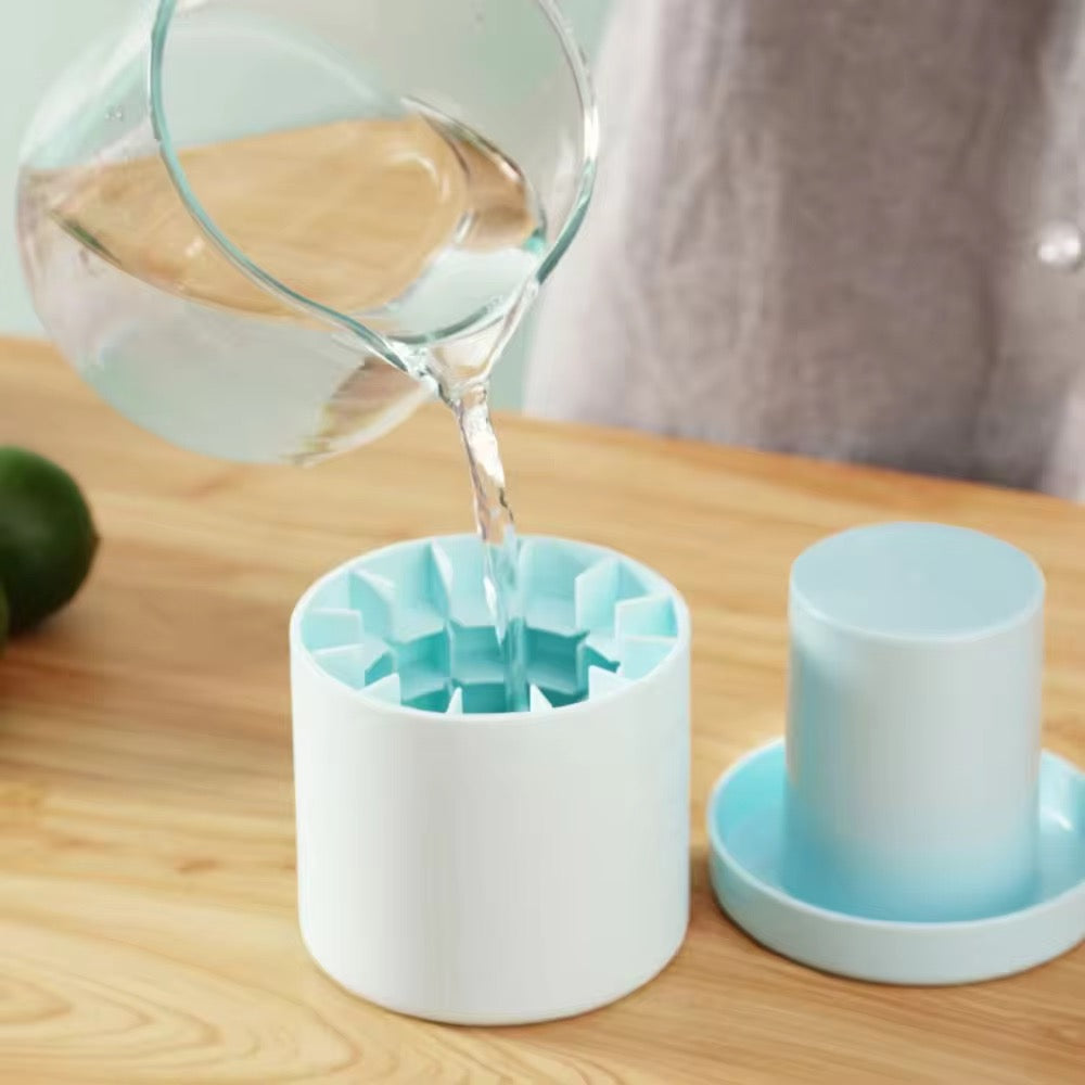 Silicone Push Ice Cube Mold