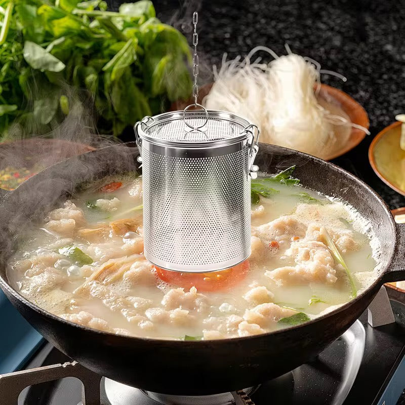 Stainless Steel Infuser & Boiling Basket