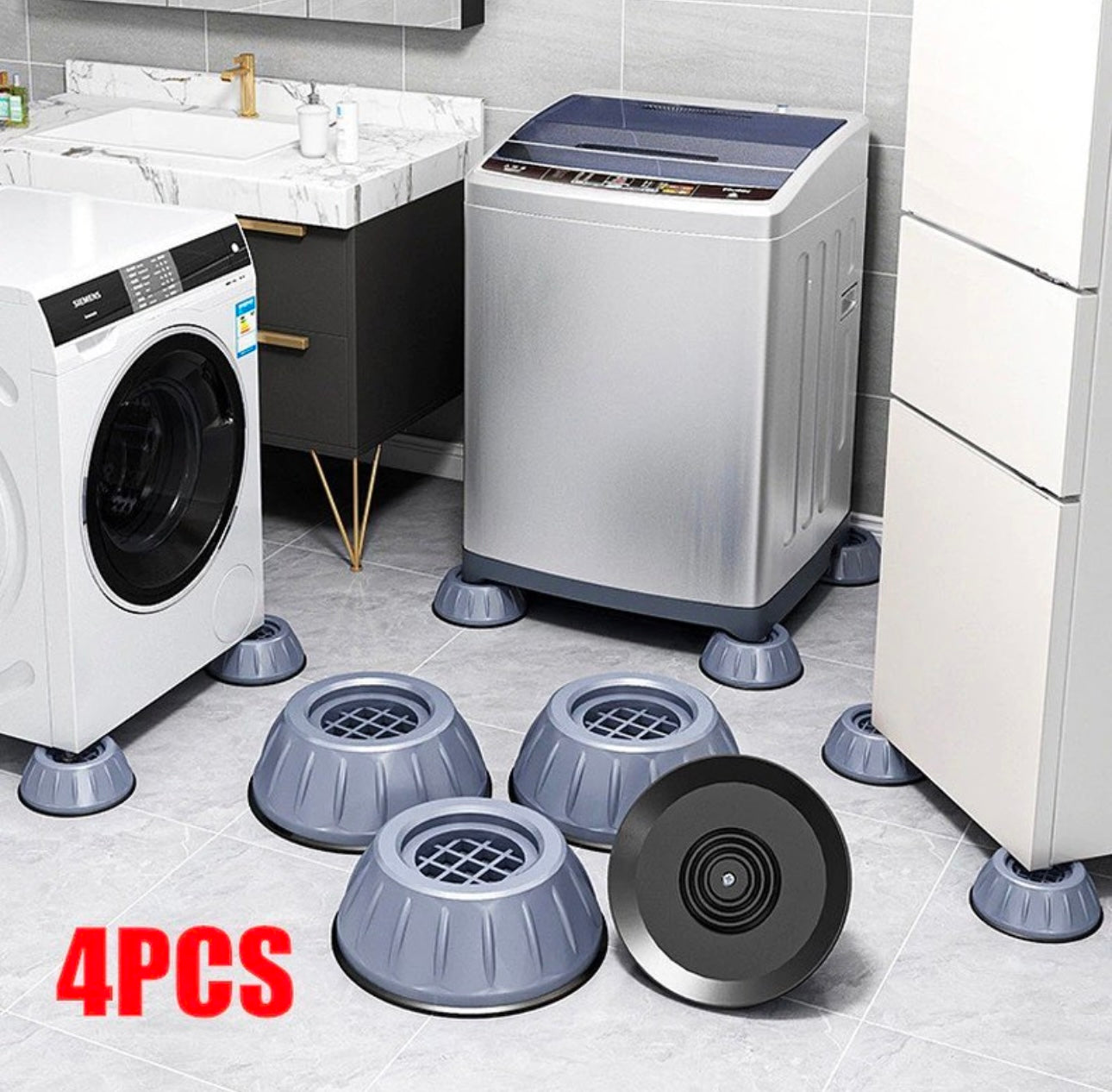 Anti Vibration Foot Pad Set