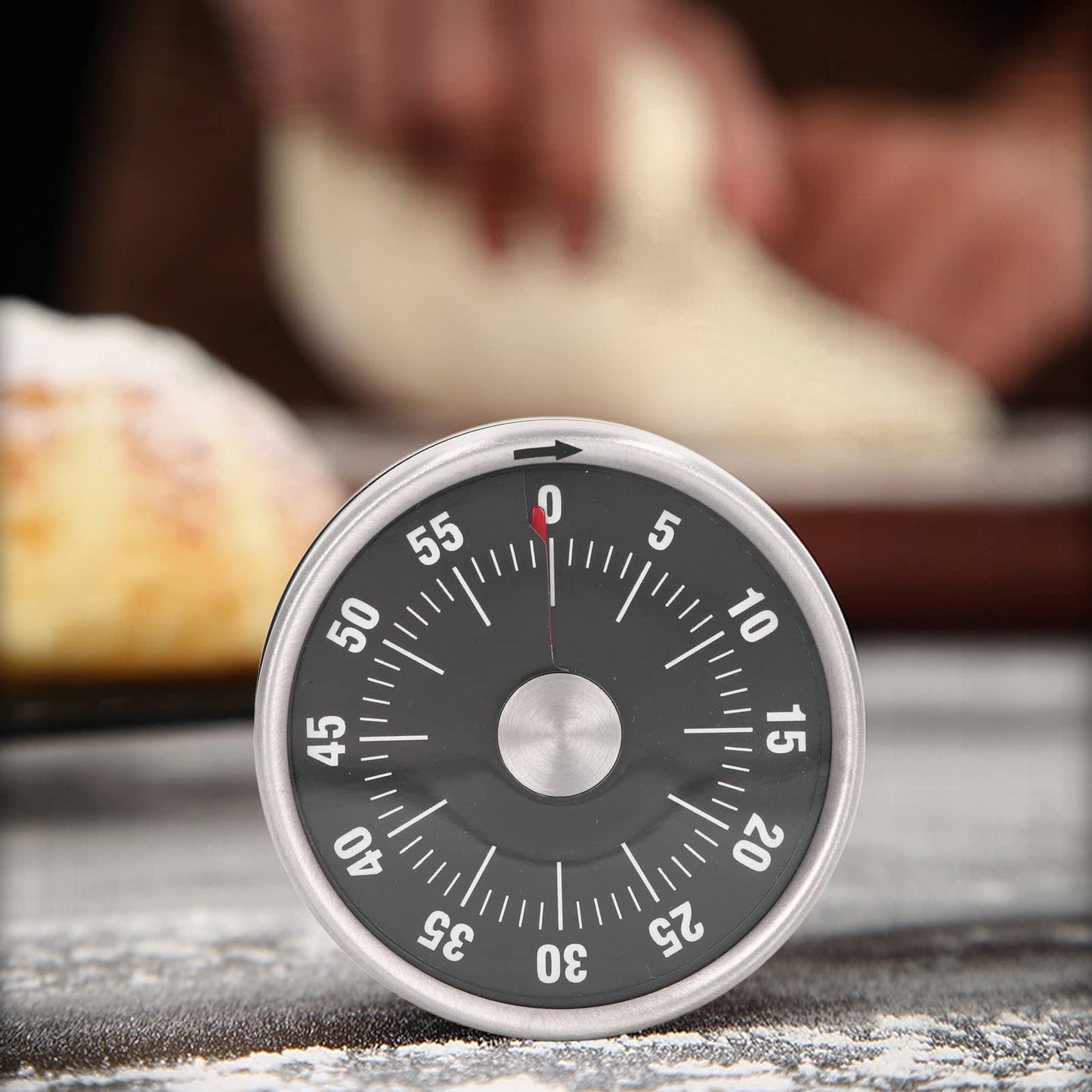 Mechanical Stainless Steel Timer