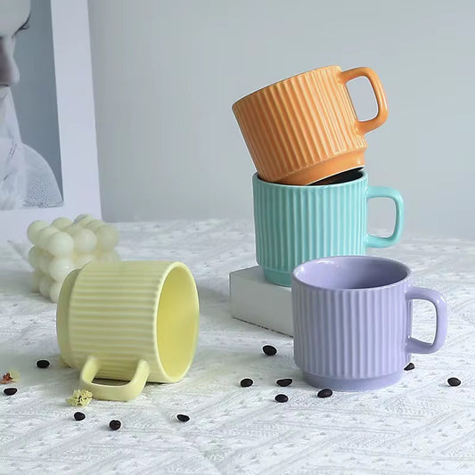 Short Porcelain Mug