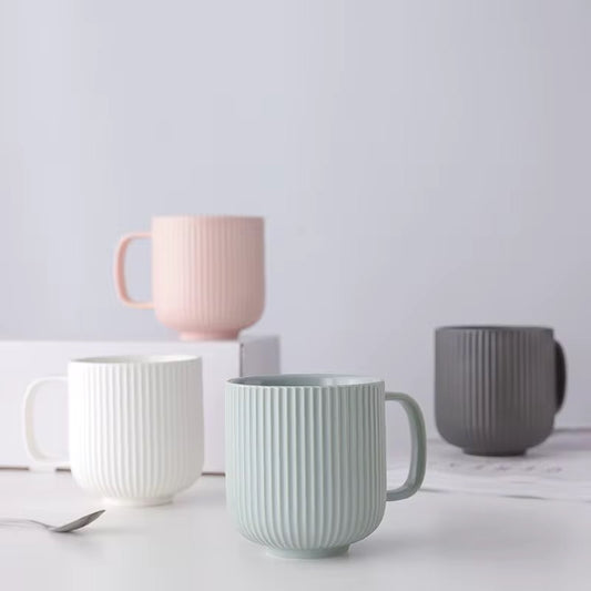 Short Porcelain Mug