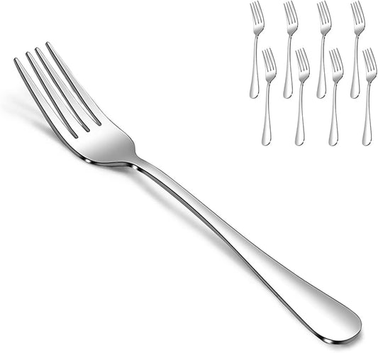 Stainless Steel Dinner Forks *6