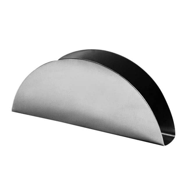 Stainless Steel Half Moon Napkin Holder