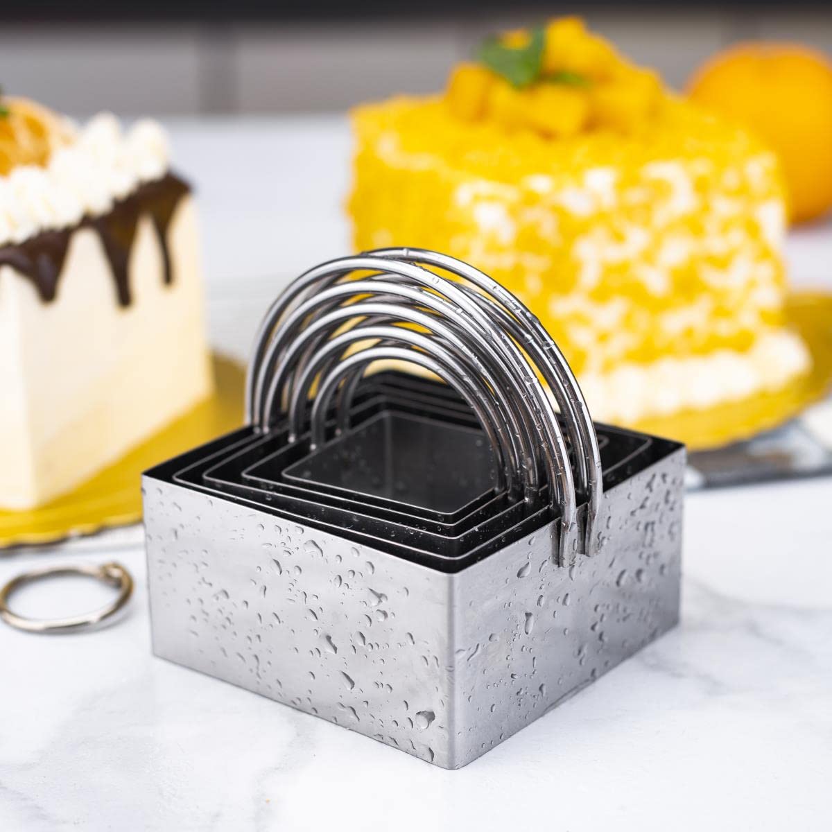 Stainless Steel Handled Cookie Cutters
