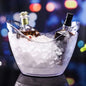 Acrylic Oval Ice Bucket