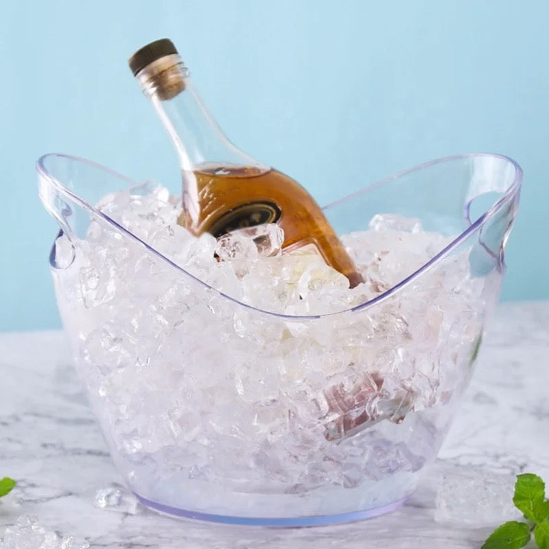 Acrylic Oval Ice Bucket