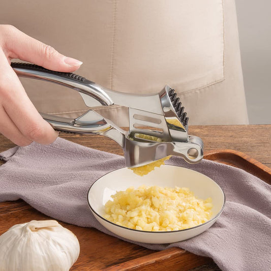 Stainless Steel Garlic Press