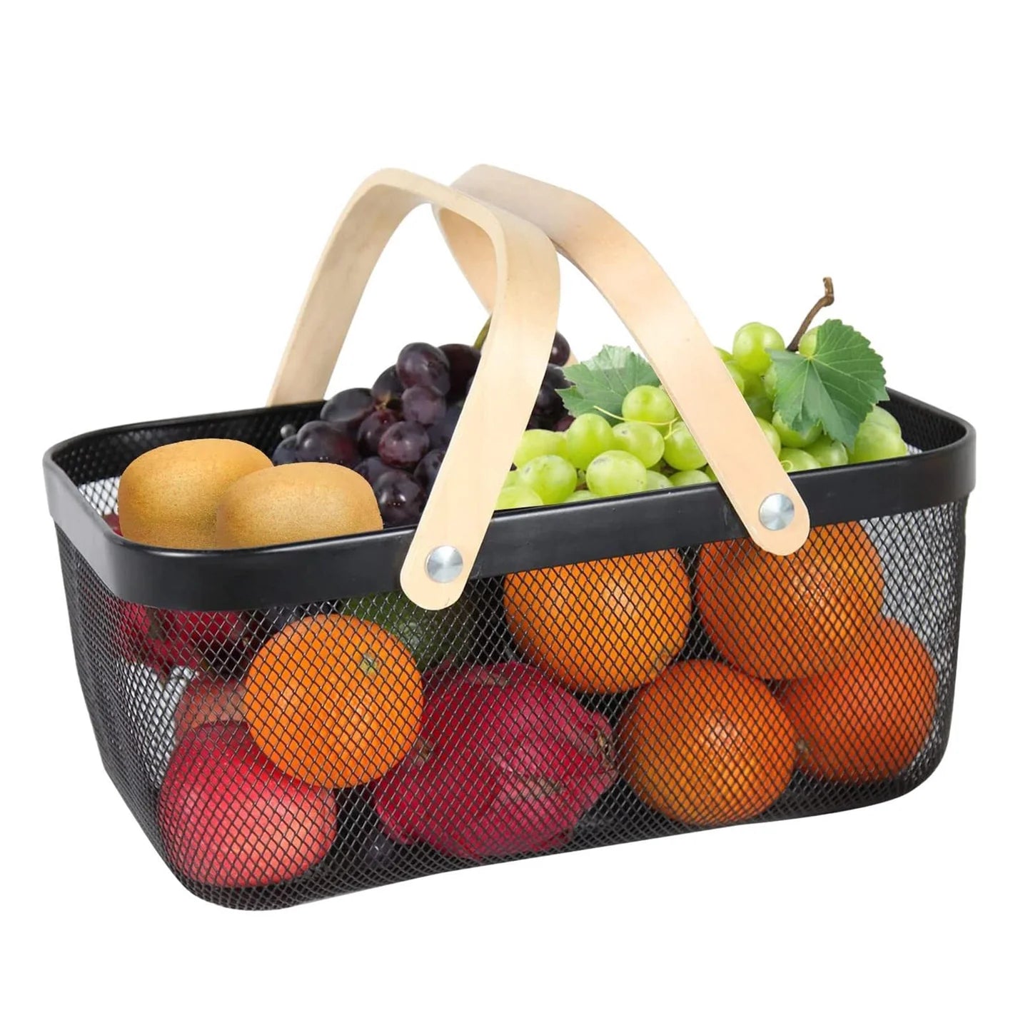 Rectangular Mesh Organizer Basket