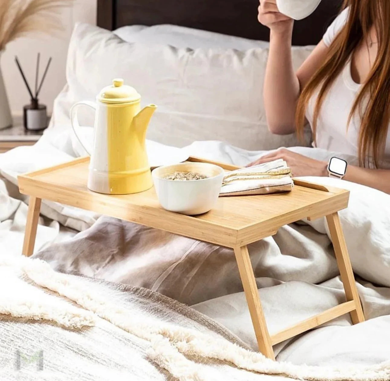 Bamboo Foldable Bed Table