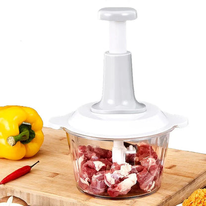 Push Down Vegetable Processor