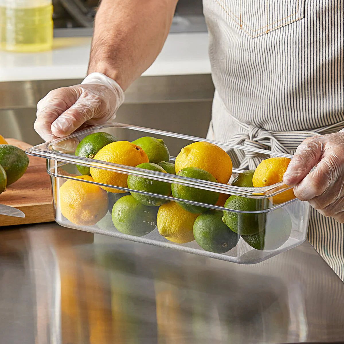 Polycarbonate Gastronorm 1/3 With Lid