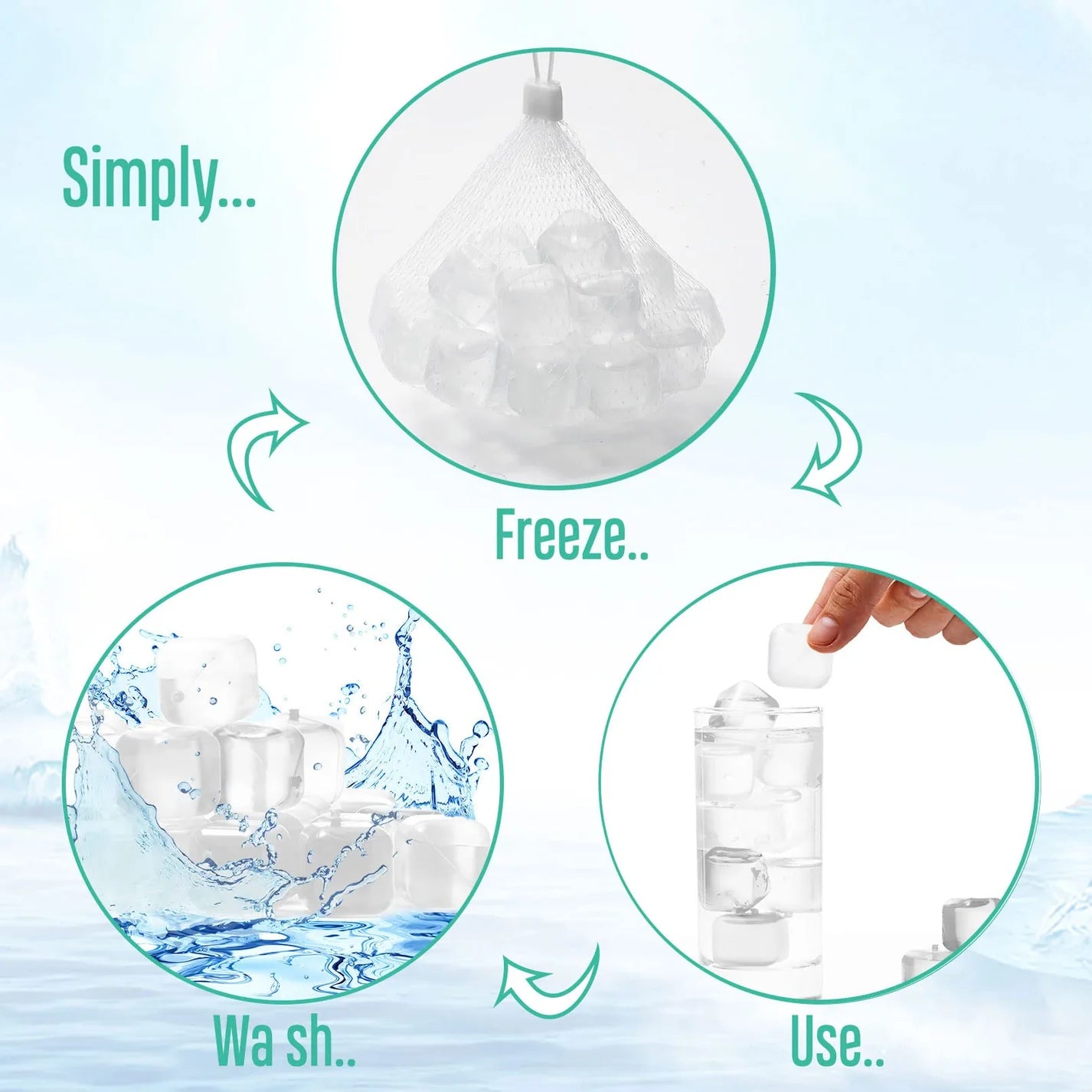 Reusable Ice Cubes