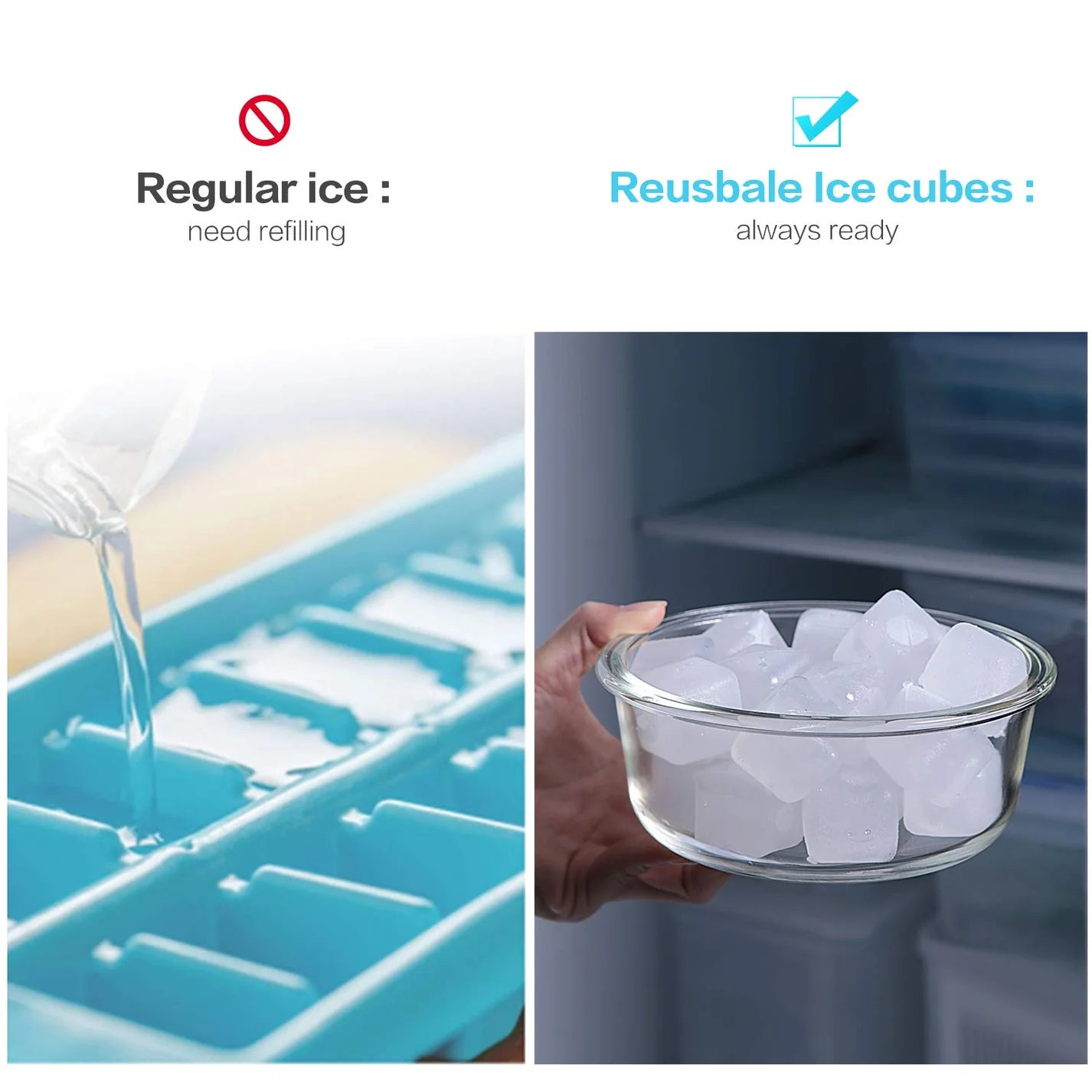 Reusable Ice Cubes