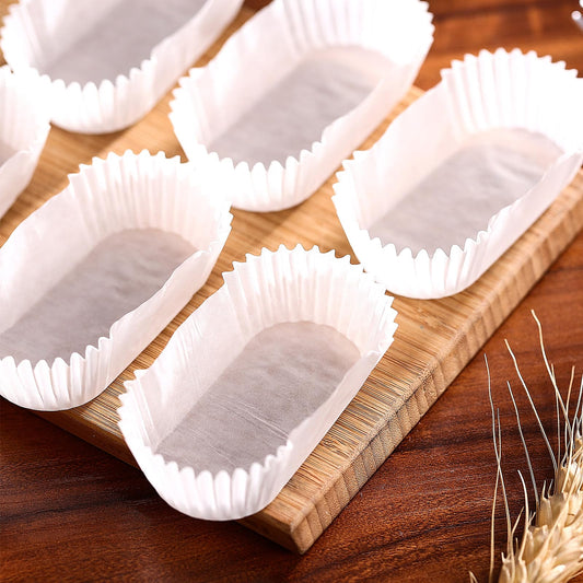 Oval Eclair Cake Liners