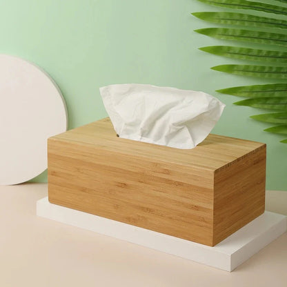 Bamboo Tissue Box