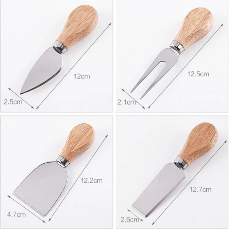 Bamboo Cheese Knives Set