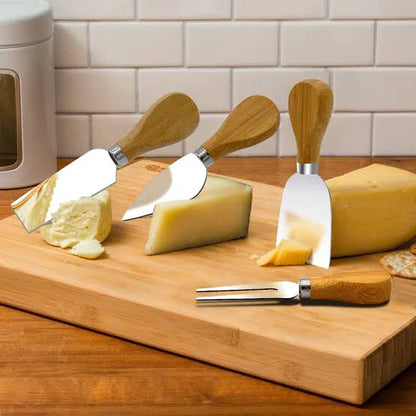 Bamboo Cheese Knives Set