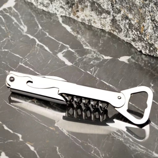 Stainless Steel Can & Cork Opener