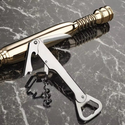 Stainless Steel Can & Cork Opener