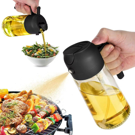 Spray & Pour Glass Oil Bottle