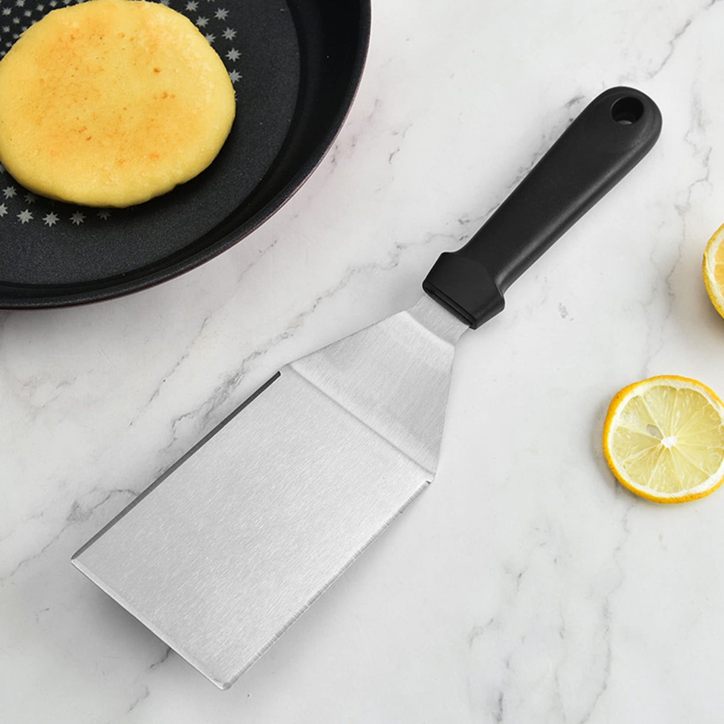 Stainless Steel Short Grill Turner
