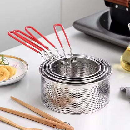Stainless Steel Frying Pot Strainer