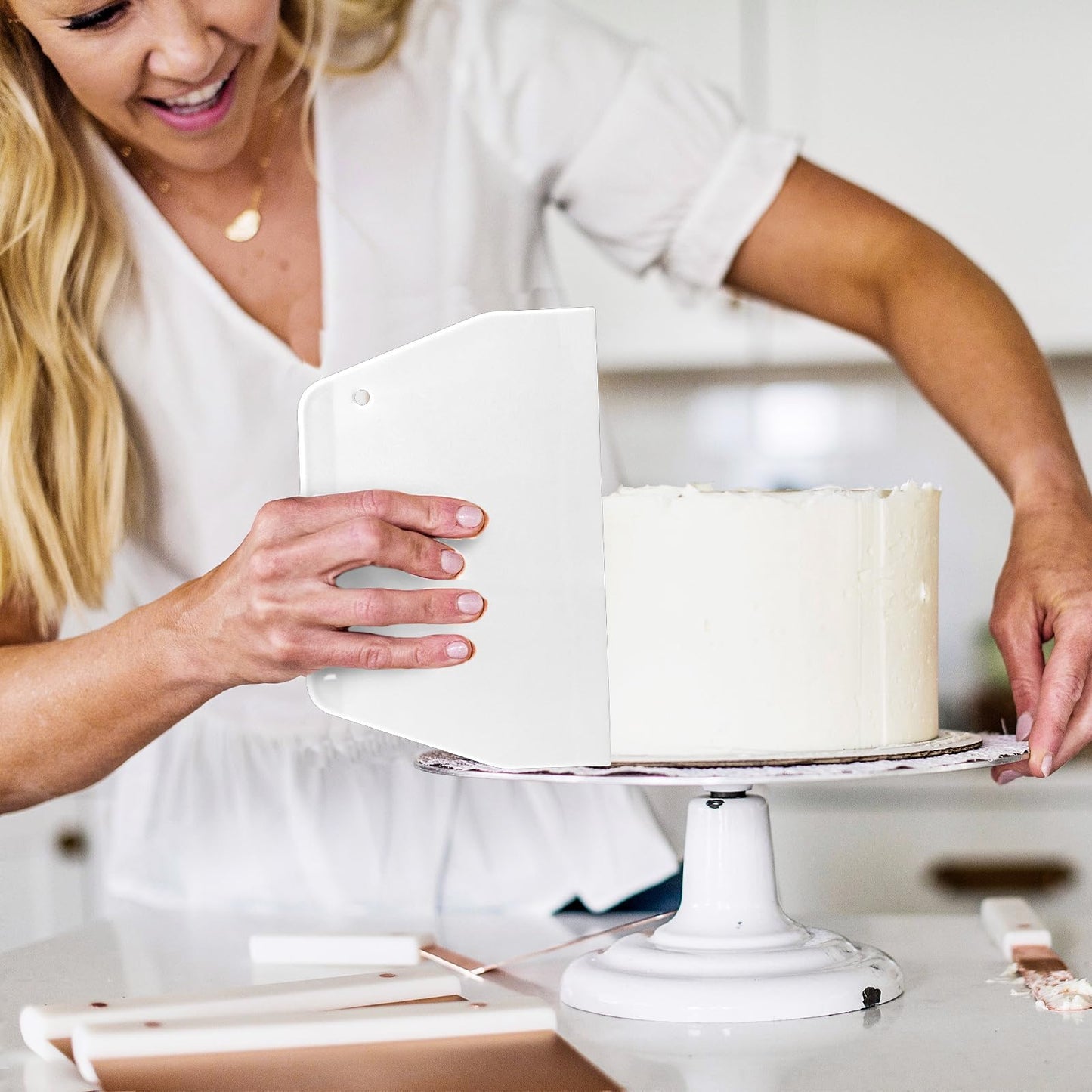 Large Plastic Dough Scraper