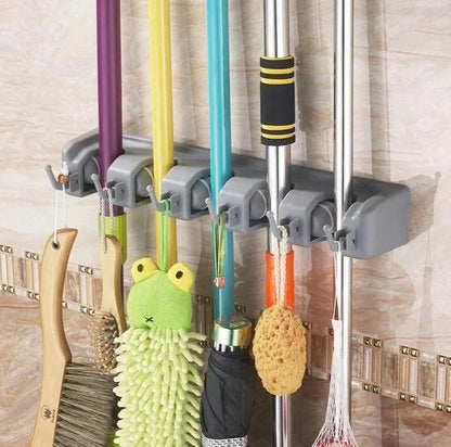 Mounted Broom Holder