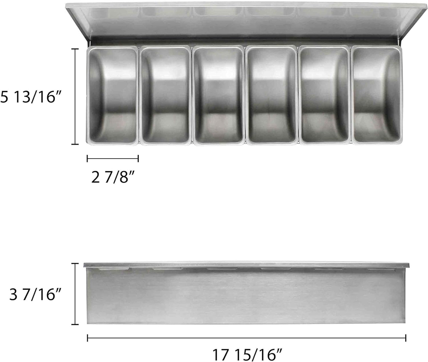 Stainless Steel Condiment Box