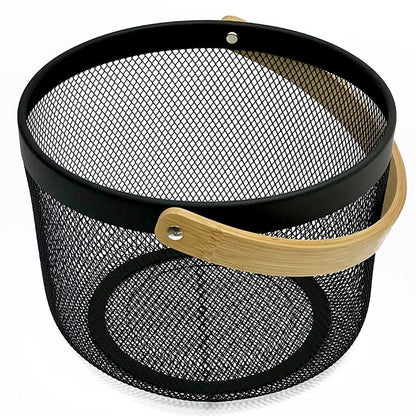 Round Mesh Basket Organizer