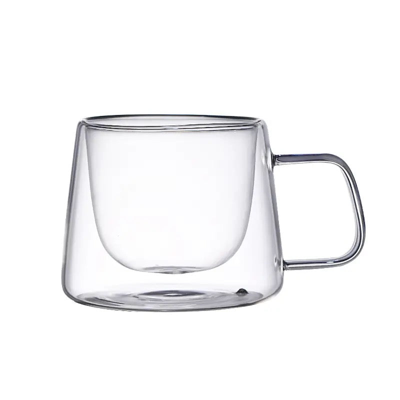 Double Glass Mug