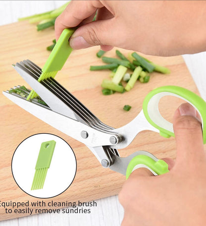 5 Layer Herb Scissors