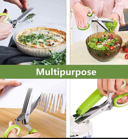 5 Layer Herb Scissors