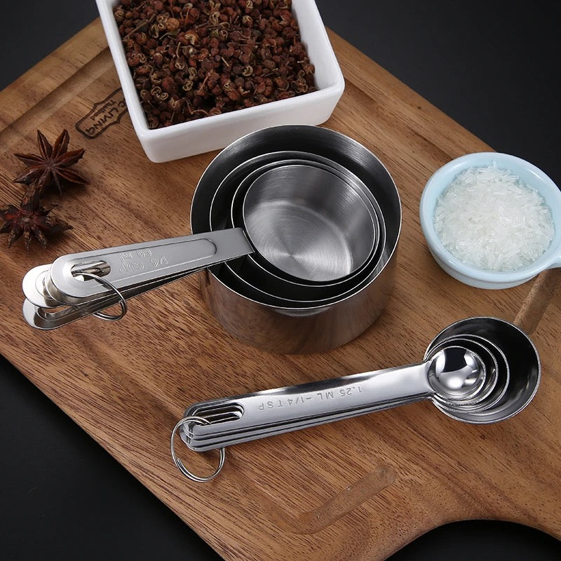 Stainless Steel Measuring Cup Set