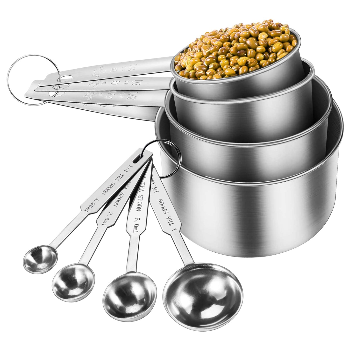 Stainless Steel Measuring Cup Set