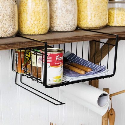 Metal Under-shelf Cabinet Organizer