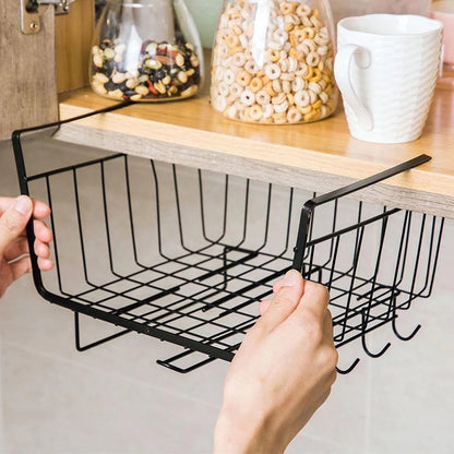 Metal Under-shelf Cabinet Organizer