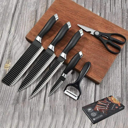 6 Piece Knife & Utensil Set