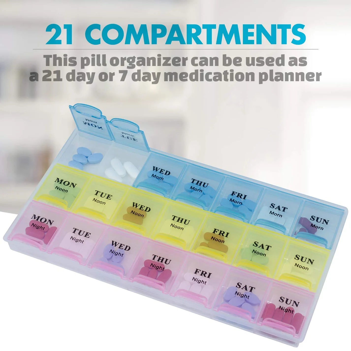 Pill Box Organizer