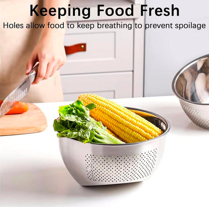 Stainless Steel Rice Strainer