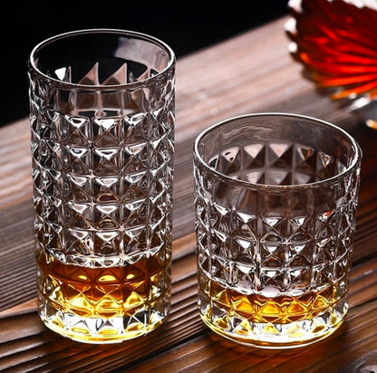 Diamond Glasses 6Pc Set